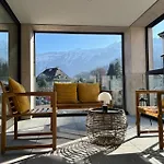 Modern Jungfrau View With Terrace And Ac At Interlaken West Station Unterseen