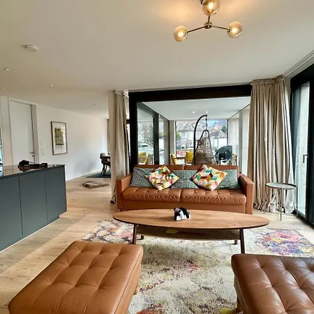 Modern Jungfrau View With Bbq And Ac At Interlaken West Station Appartement *