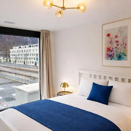 Modern Jungfrau View With Terrace And Ac At Interlaken West Station *