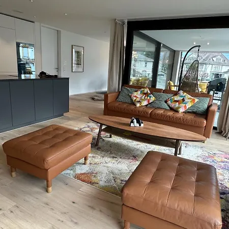 Modern Jungfrau View With Bbq And Ac At Interlaken West Station Unterseen