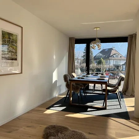 Daire Modern Jungfrau View With Terrace And Ac At Interlaken West Station *