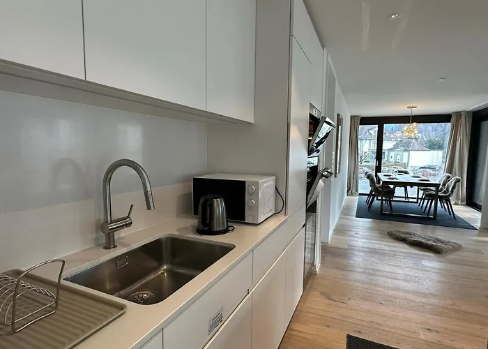 Modern Jungfrau View With Bbq And Ac At Interlaken West Station 公寓 Unterseen