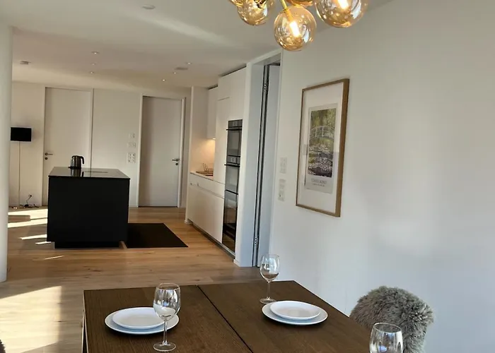Modern Jungfrau View With Terrace And Ac At Interlaken West Station Apartament