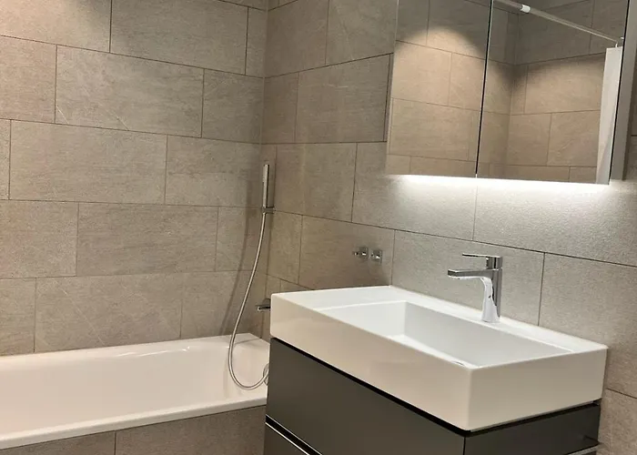 Modern Jungfrau View With Bbq And Ac At Interlaken West Station 公寓