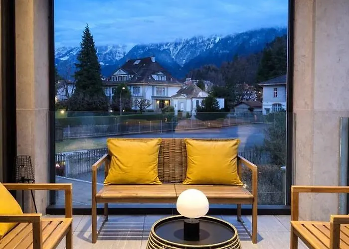 Modern Jungfrau View With Terrace And Ac At Interlaken West Station * Unterseen
