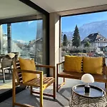 Modern Jungfrau View With Terrace And Ac At Interlaken West Station * Unterseen